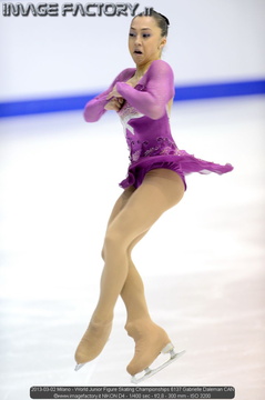 2013-03-02 Milano - World Junior Figure Skating Championships 6137 Gabrielle Daleman CAN